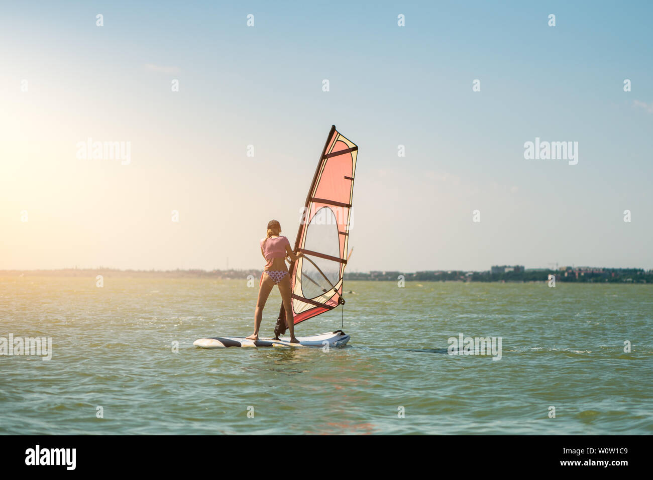 Windsurf training hi-res stock photography and images - Alamy
