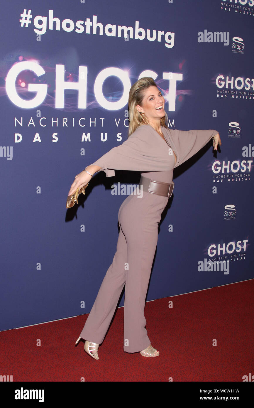 Christine Deck, Premiere Ghost, Operettenhaus Hamburg, 28.10.2018 Stock Photo