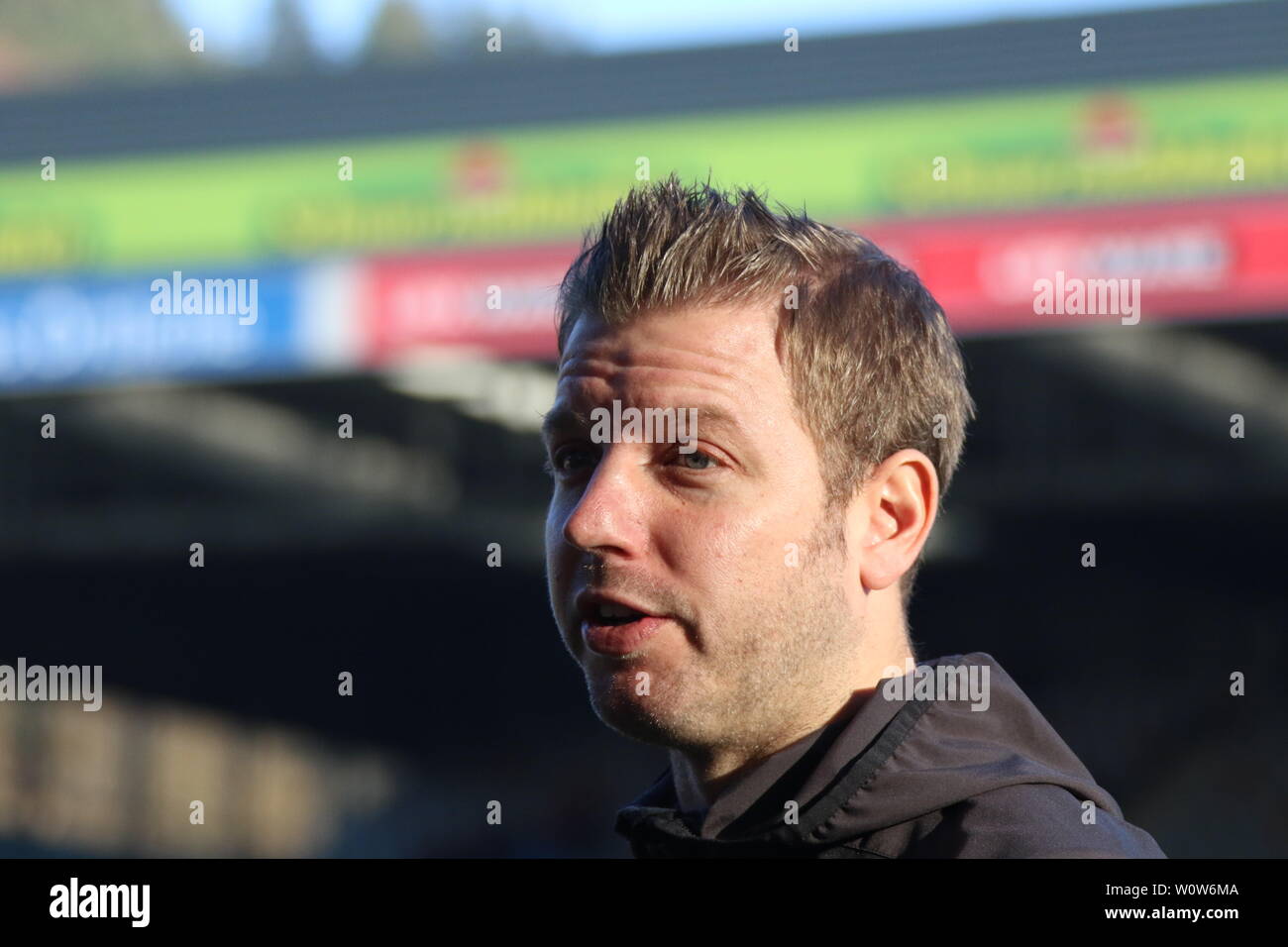 Trainer Florian Kohfeldt Sv Werder Bremen 1 Bl 18 19 12 Sptg Sc Freiburg Vs Sv