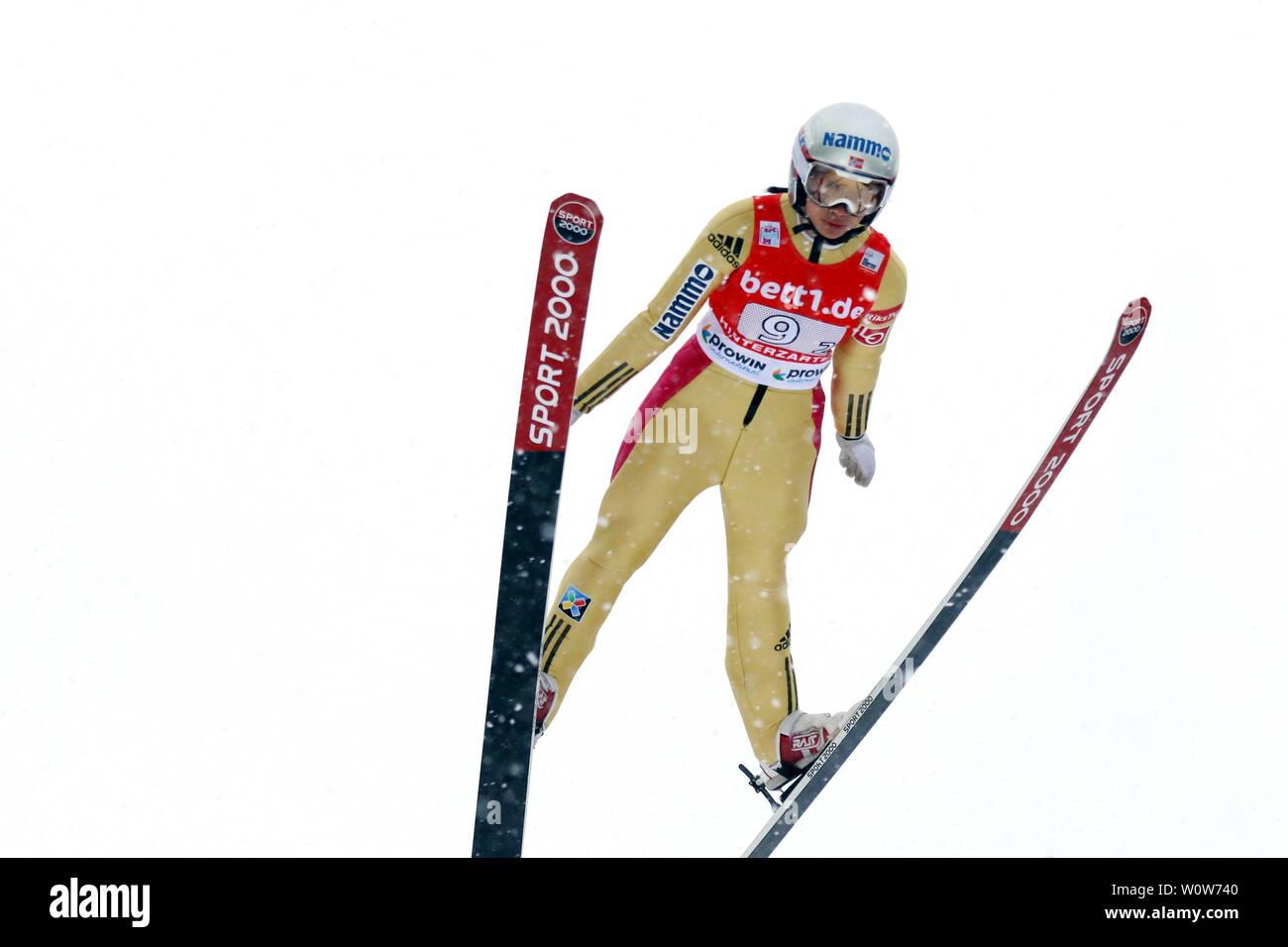 FIS Weltcup Skispringen Frauen - Teamwettkampf,  Thea Sofie Kleven (Norwegen) Stock Photo
