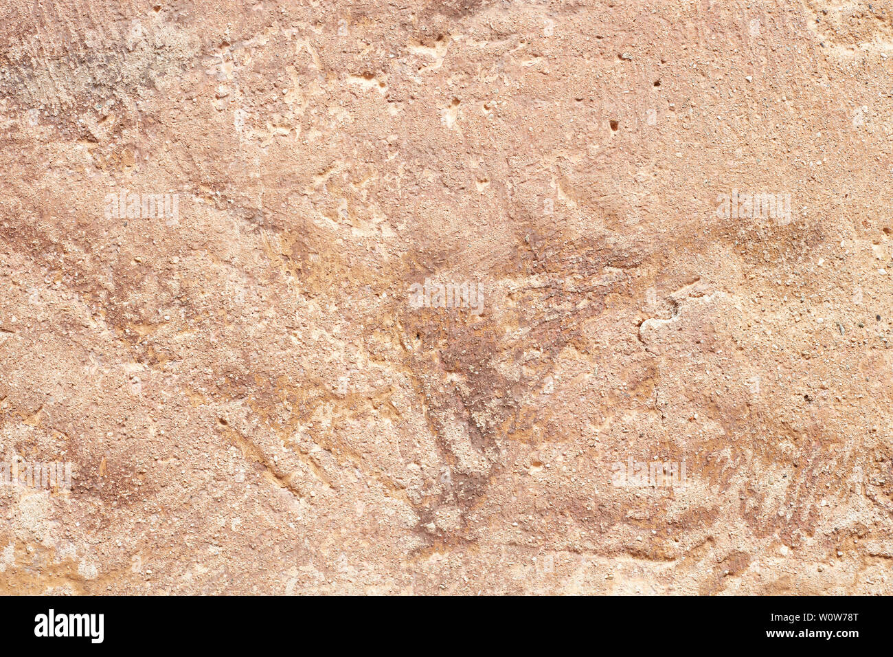 Old pink brown wall texture background Stock Photo