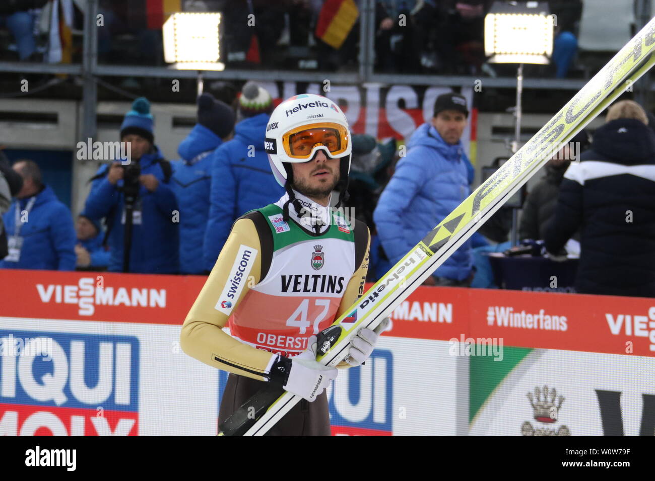 Killian PEIER (Schweiz / CH) in der Qualifikation Vierschanzentournee