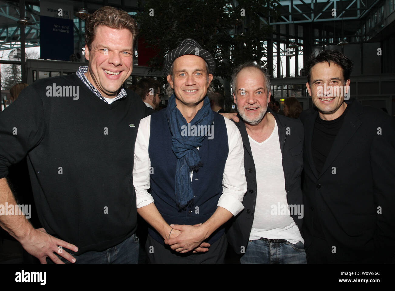 Tetje Mierendorf Ralf Bauer Marek Erhardt Oliver Mommsen Neujahrsempfang Komoedie Winterhuder Faehrhaus 13 01 19 Stock Photo Alamy