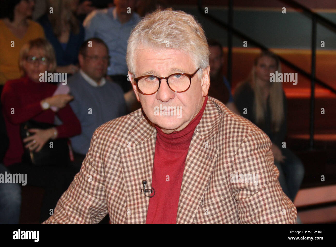 Marcel Reif Journalist Hamburg Stock Photos Marcel Reif