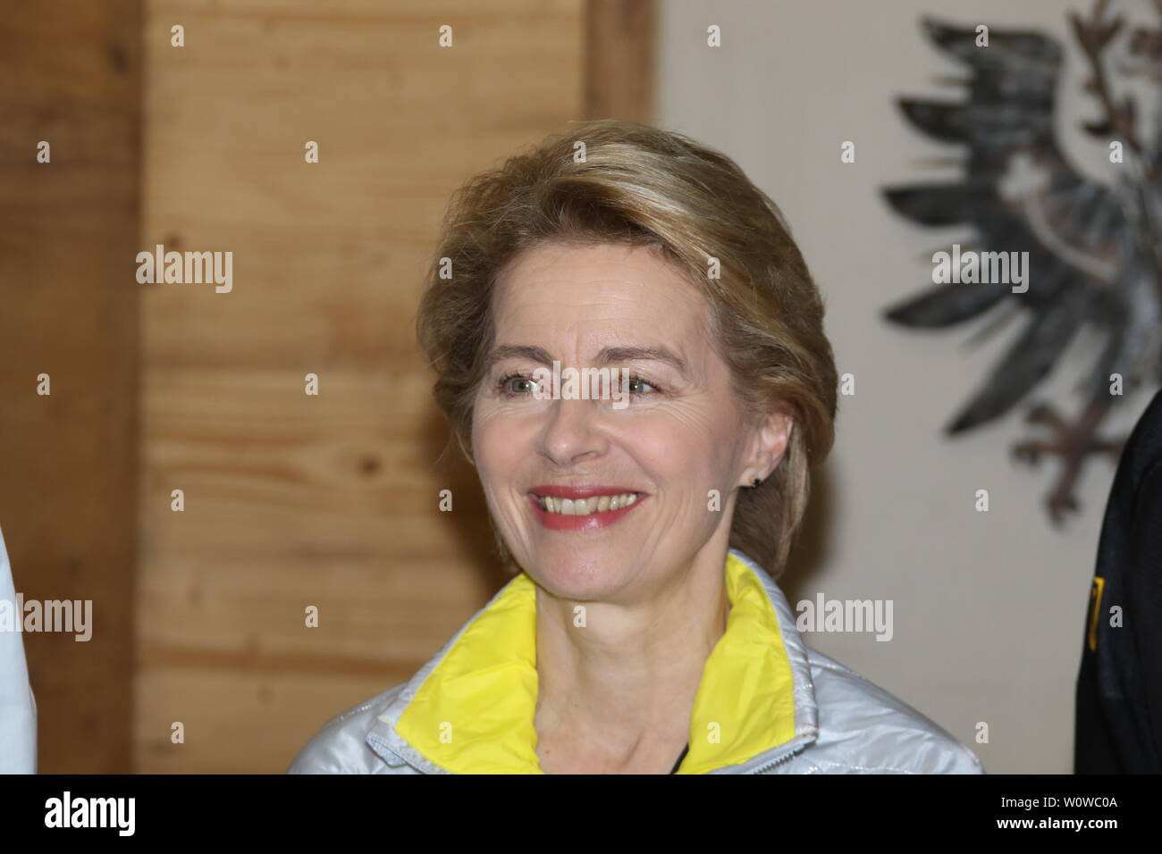 Ursula Gertrud von der Leyen (deutsche Politikerin, Bundesministerin, Verteidigungsministerin Ursula Gertrud von der Leyen (deutsche Politikerin, Bundesministerin, Verteidigungsministerin