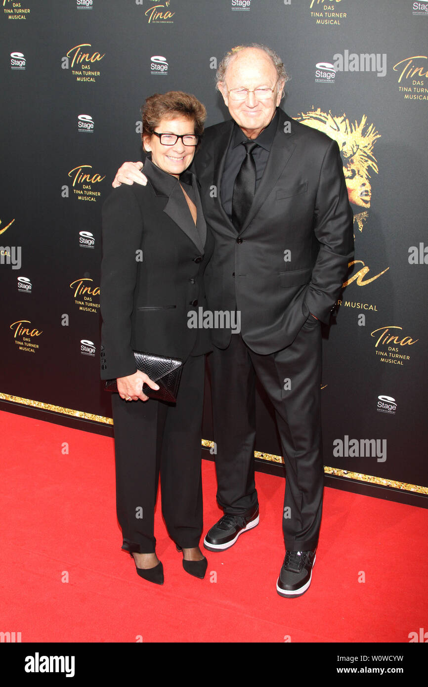 Joop van den Ende & Janine, Premiere Tina Turner Musical, Operettenhaus Hamburg, 03.03.2019 Joop van den Ende & Janine, Premiere Tina Turner Musical, Operettenhaus Hamburg, 03.03.2019