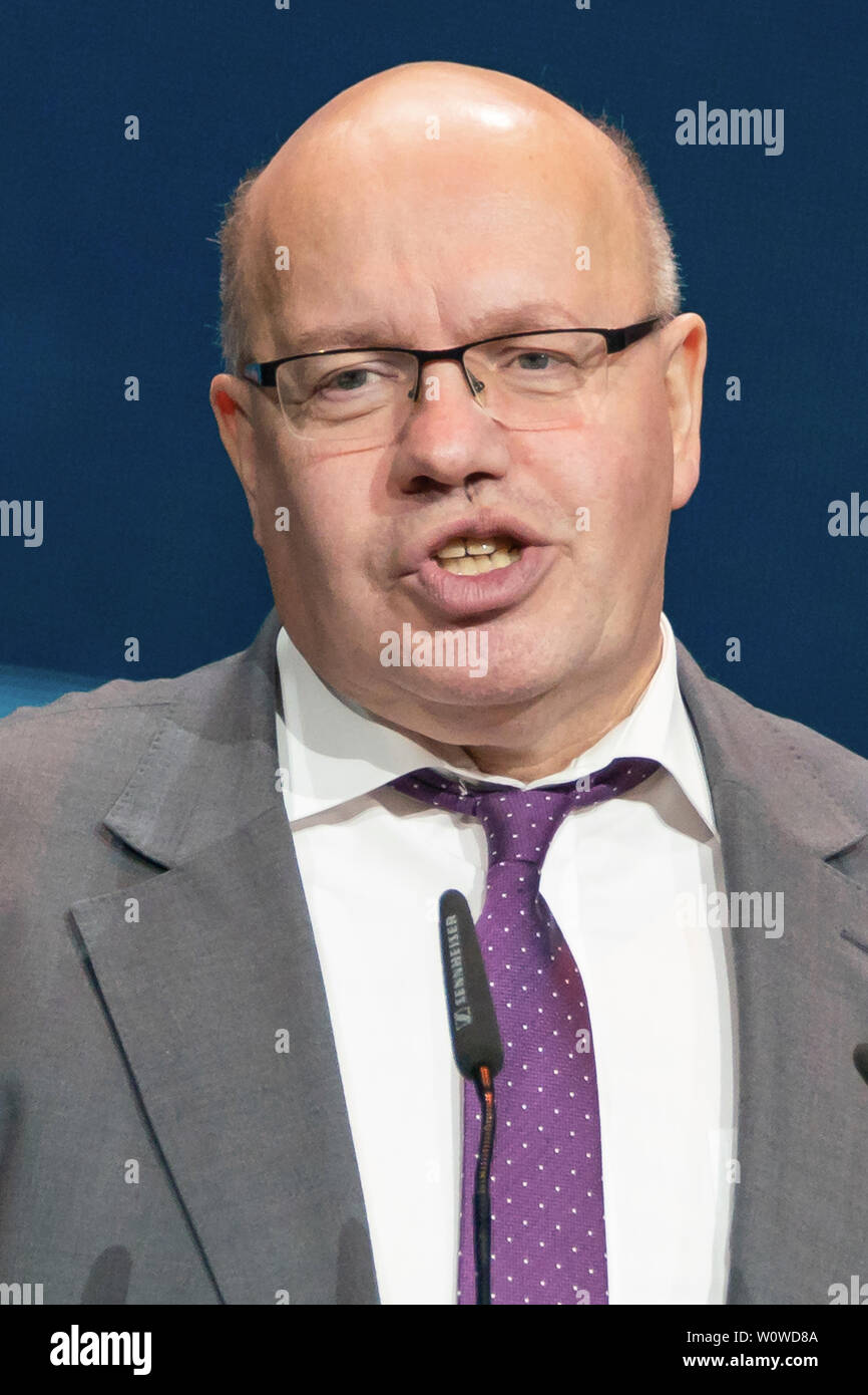 ITB Berlin 2019 - Opening Ceremony - Peter Altmaier, Federal Minister for Economic Affairs and Energy Stock Photo