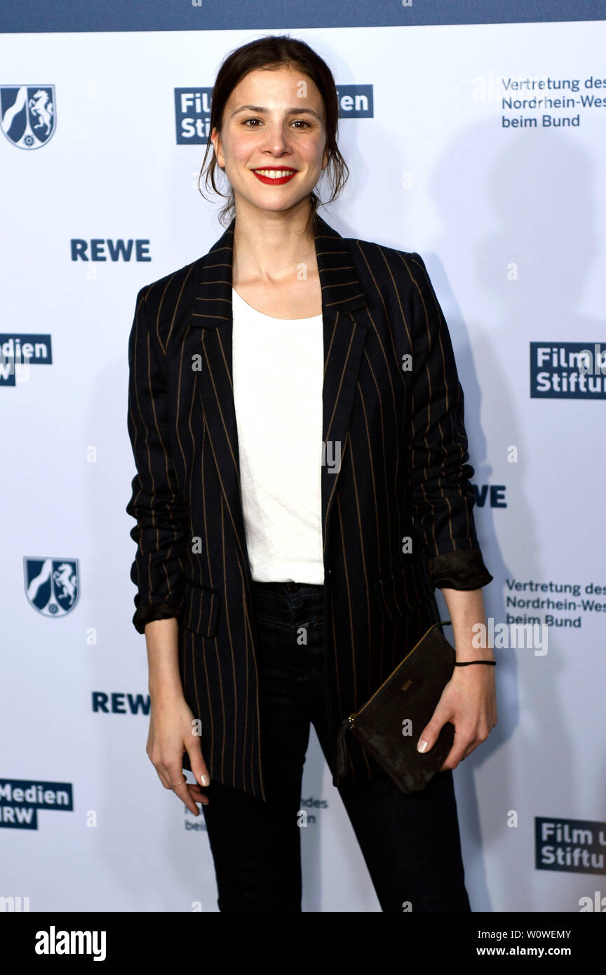 Aylin Tezel beim NRW Empfang während der Berlinale 2019 in der Vertretung des Landes Nordrhein-Westfalen. Berlin, 10.02.2019 Stock Photo