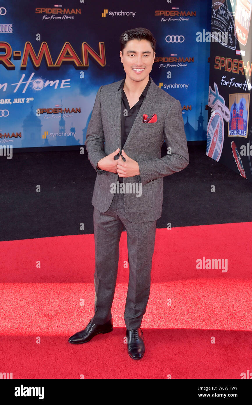Los Angeles, USA. 26th June, 2019. Remy Hii at the world premiere of the  feature film 'Spider-Man: Far from Home' at the TCL Chinese Theater. Los  Angeles,  | usage worldwide Credit: