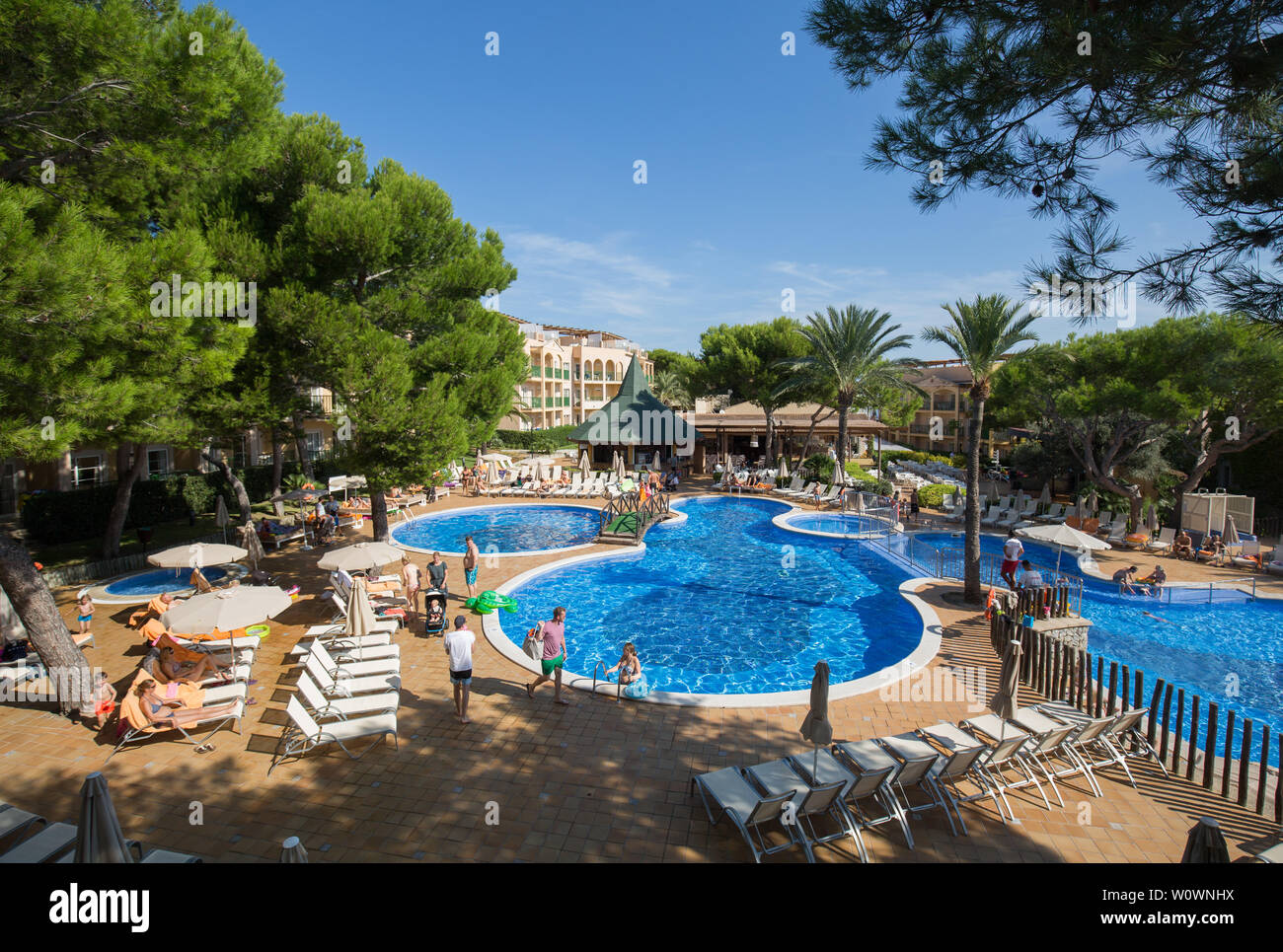 View of swimming pool at Vanity Hotel Suite, Cala Mesquida, Capdepera