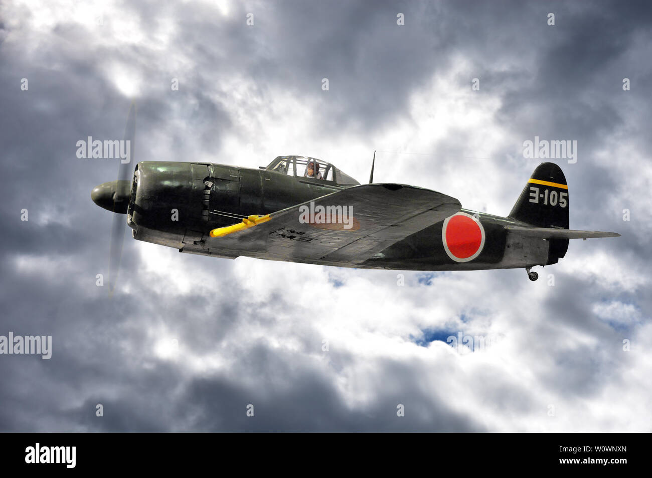 Kawanishi N1K2Ja Shiden Kai Stock Photo Alamy