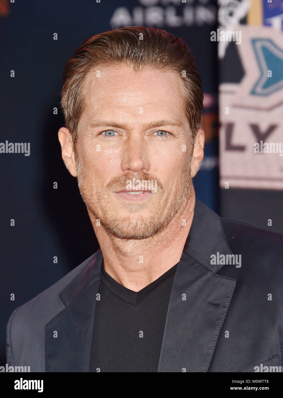 HOLLYWOOD, CA - JUNE 26: Jason Lewis attends the premiere of Sony Pictures' 'Spider-Man Far From Home' at TCL Chinese Theatre on June 26, 2019 in Hollywood, California. Stock Photo