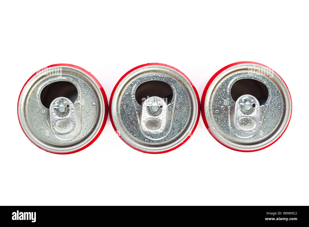 Empty recycle cans Stock Photo Alamy