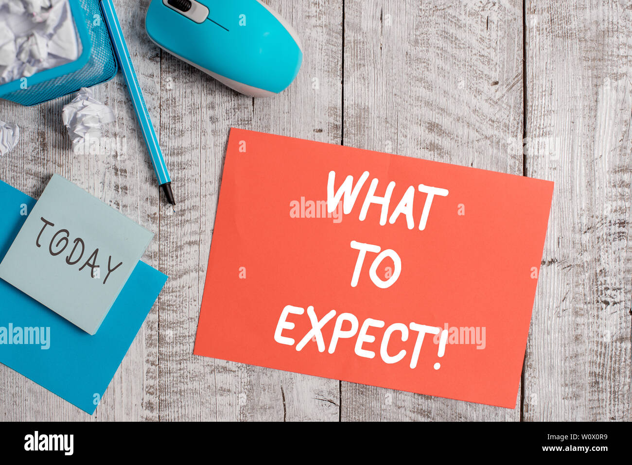 Expect A Text Handwriting text writing What To Expect. Conceptual photo asking about ...