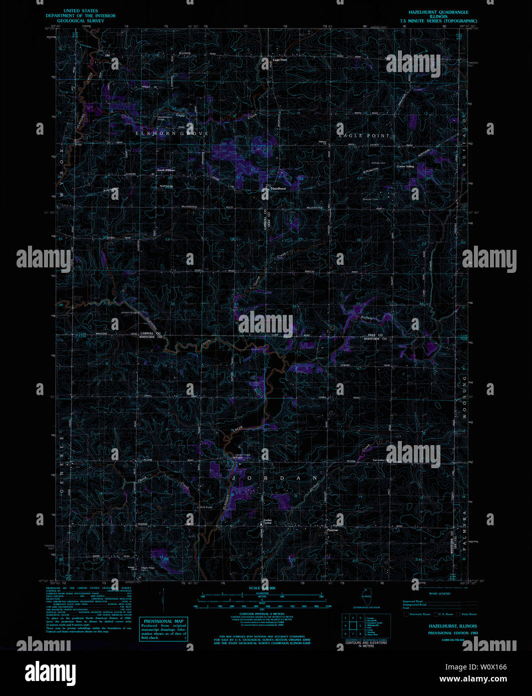 Map of hazelhurst hires stock photography and images Alamy