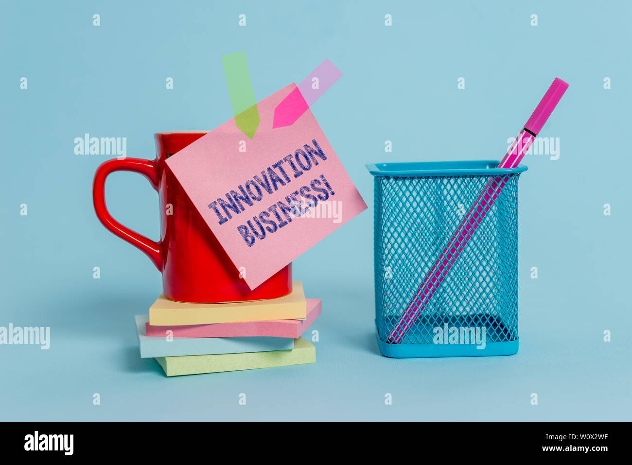 Handwriting text writing Innovation Business. Conceptual photo ...