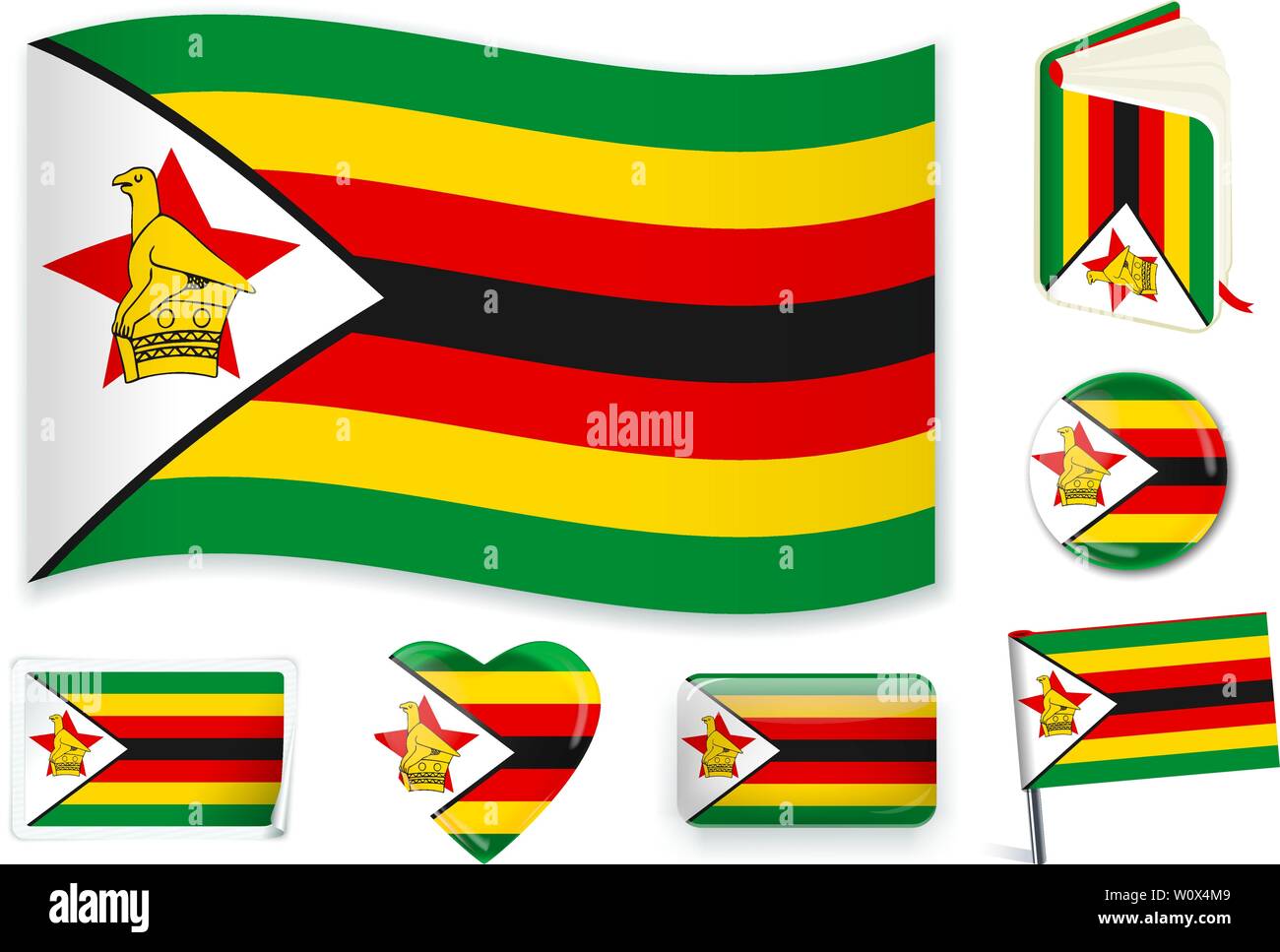 Zimbabwe Flag Stock Photos & Zimbabwe Flag Stock Images Alamy