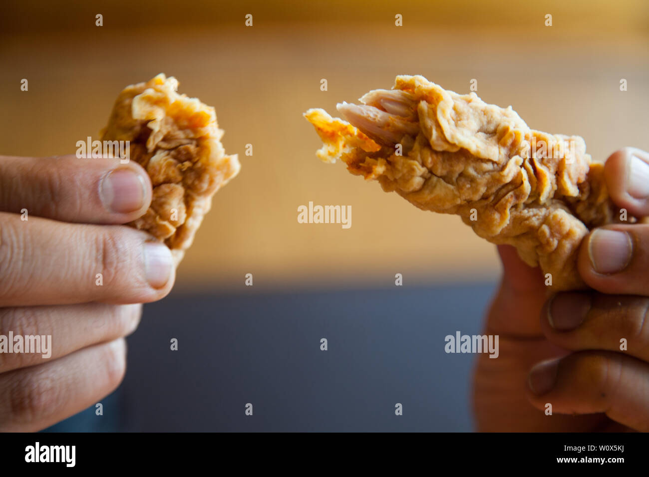 Chicken Strips fingers Stock Photo Alamy