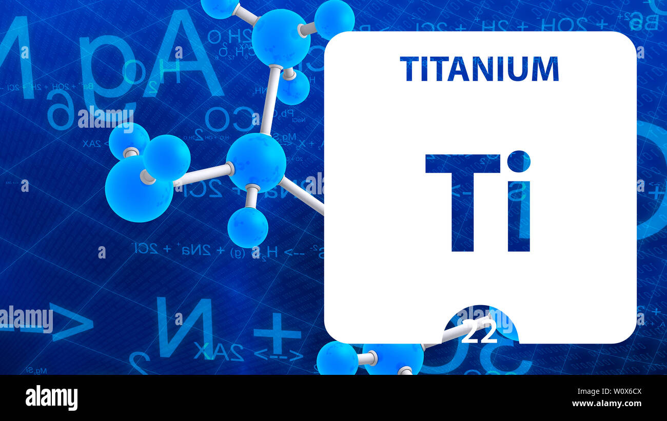 Periodic Table Titanium Atom Periodic Table Timeline