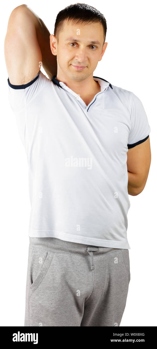 all white sporty outfit