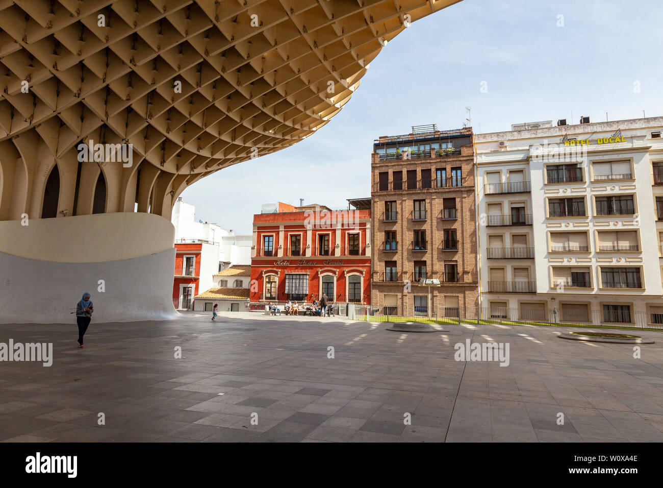 Seville metropol parasol, Spain Stock Photo