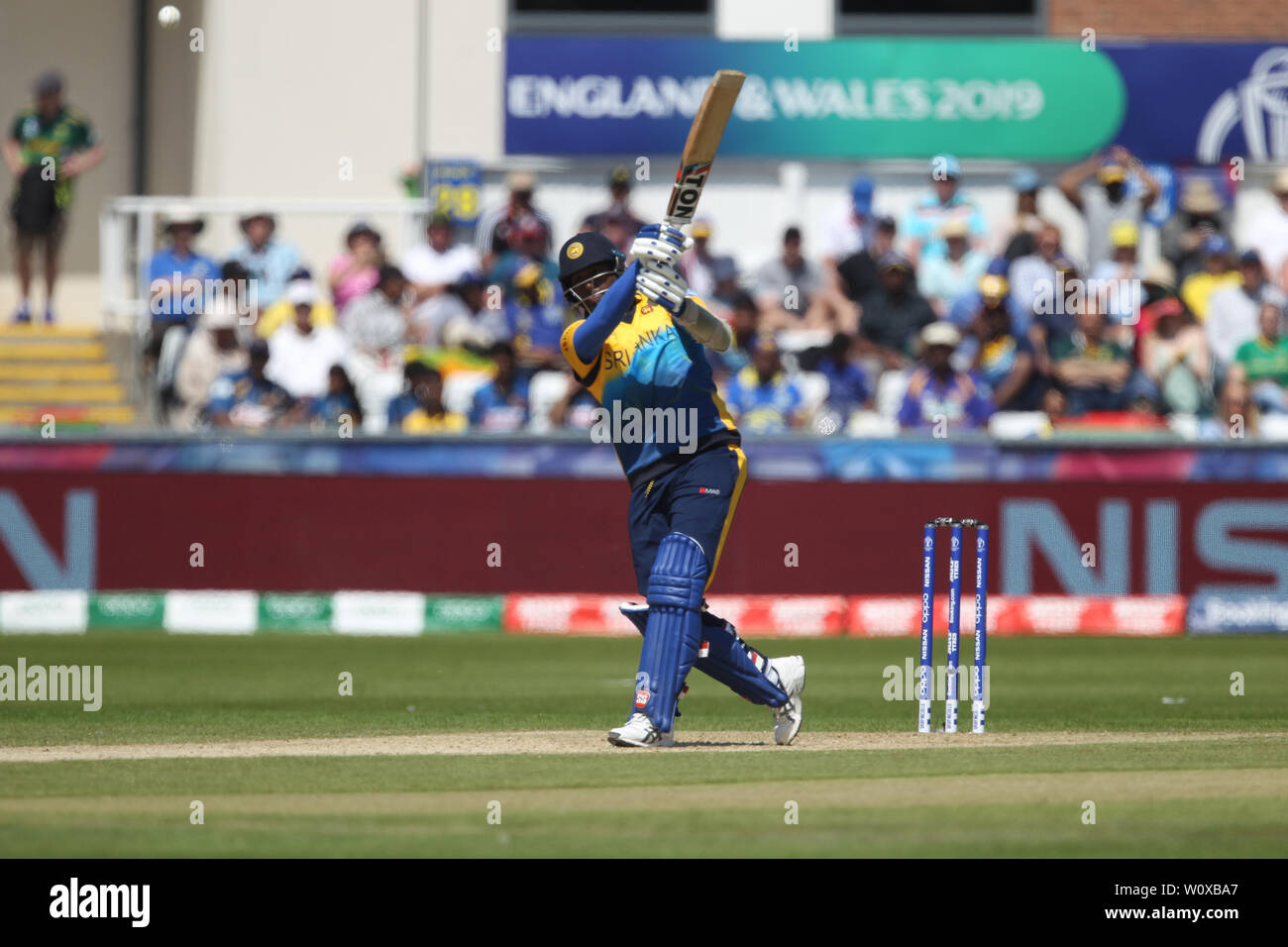CHESTER LE STREET, ENGLAND 28th June 2019. Matchbetween Sri Lanka and South Africa at Emirates Riverside, Chester le Street on Friday 28th June 2019. (Credit: Mark Fletcher | Credit: MI News & Sport /Alamy Live News Stock Photo
