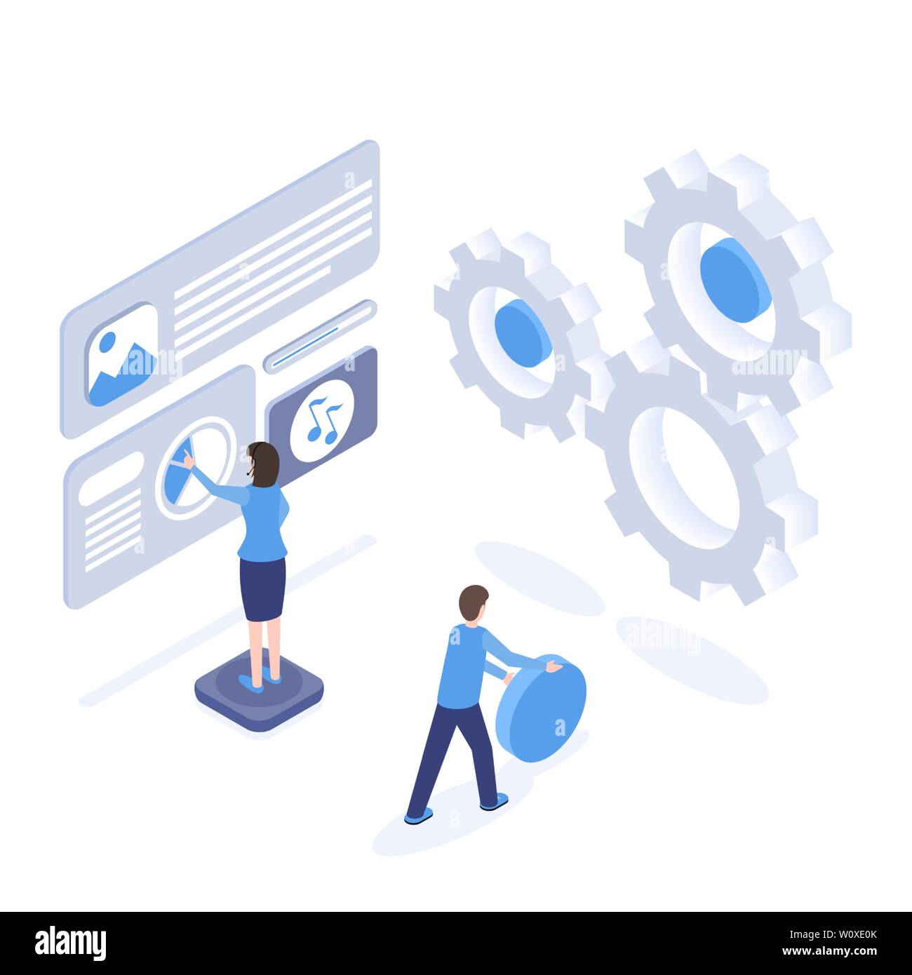 Software Testing And Optimization Isometric Illustration Programmers Creating Mobile Application Interface Developer Engineering App 3d Cartoon Characters Seo Digital Marketing Isolated Clipart Stock Vector Image Art Alamy