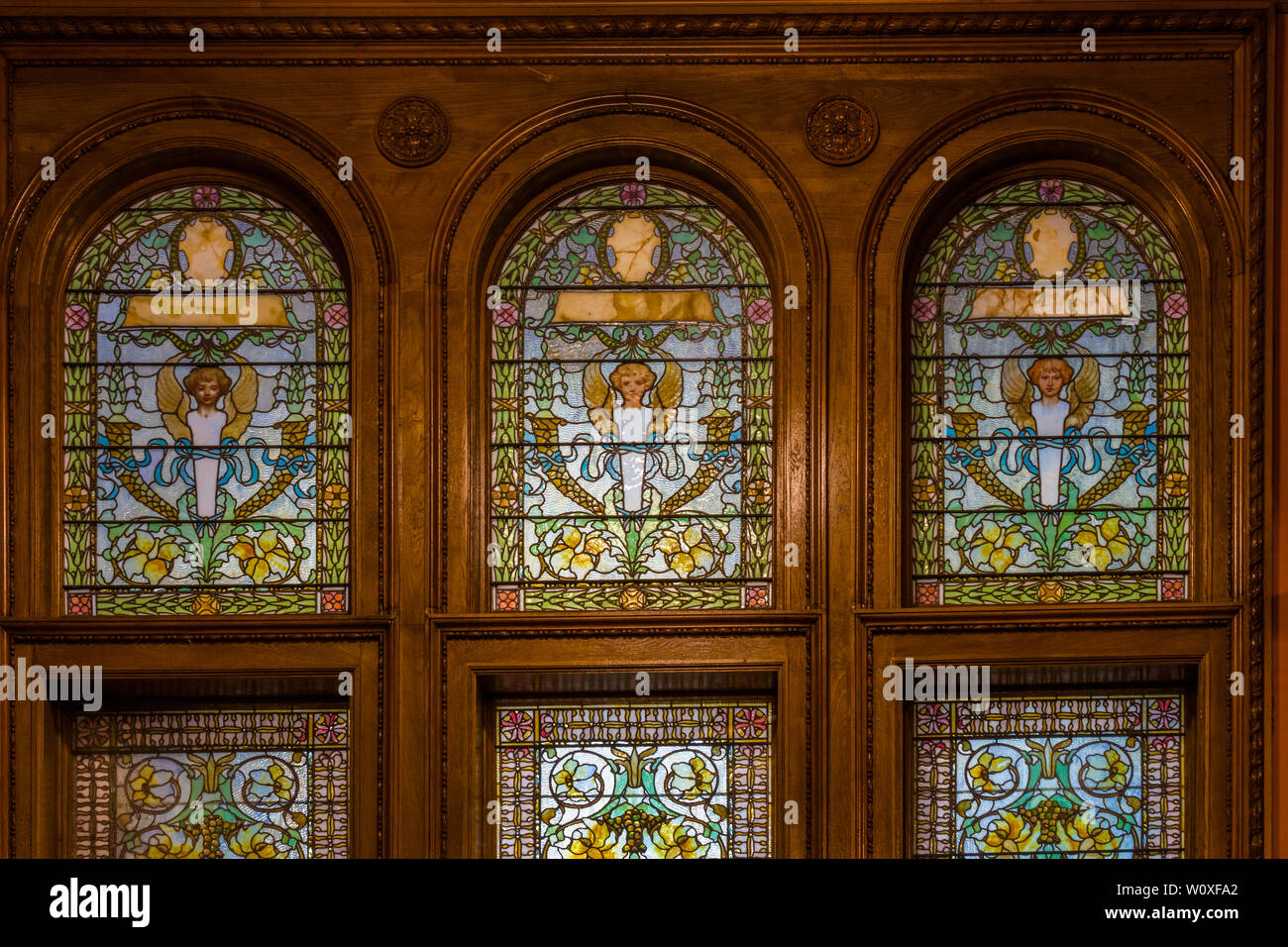 Tiffany windows hires stock photography and images Alamy