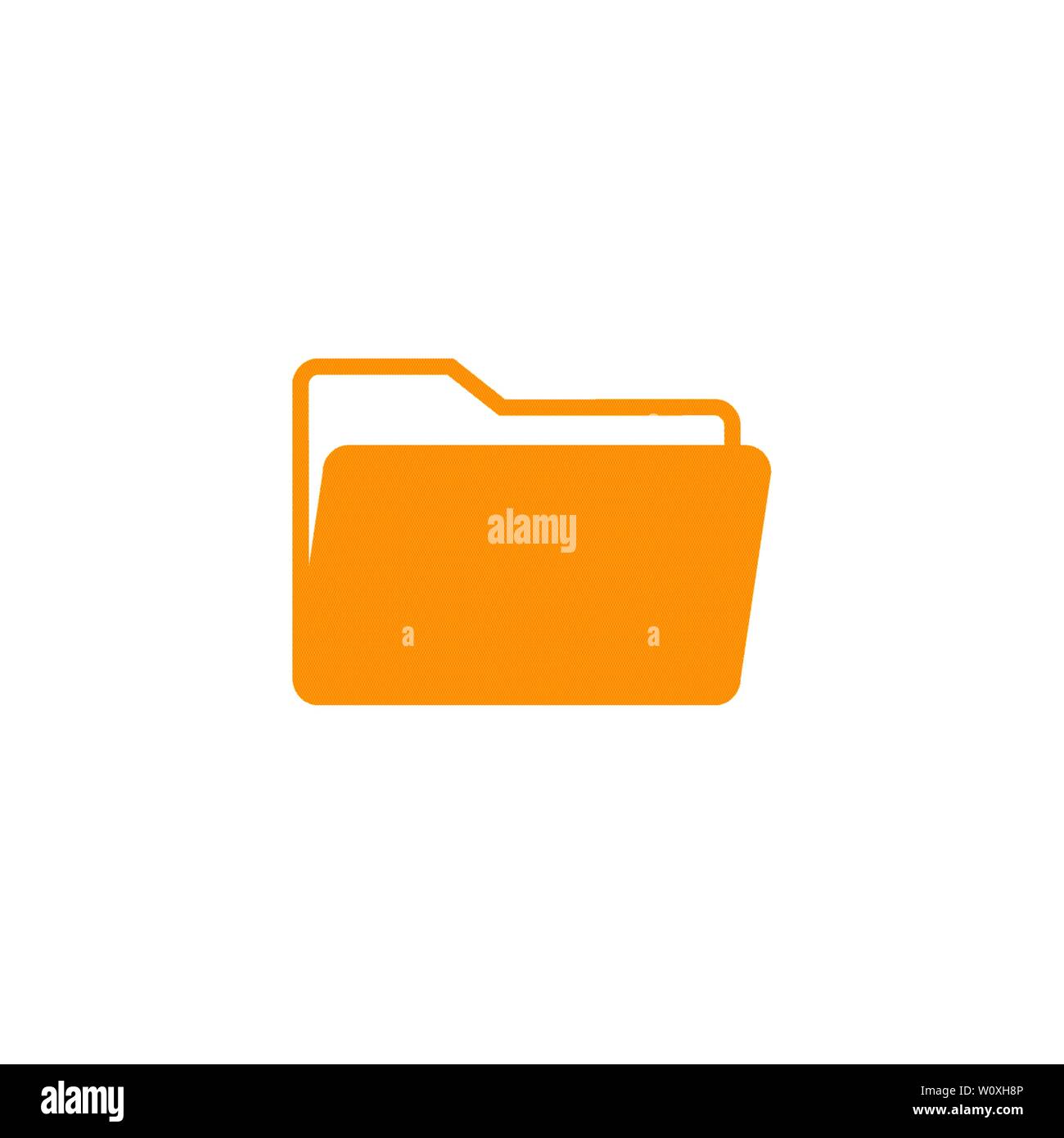 File, folder icon Vector illustration flat Stock Vector Image & Art - Alamy