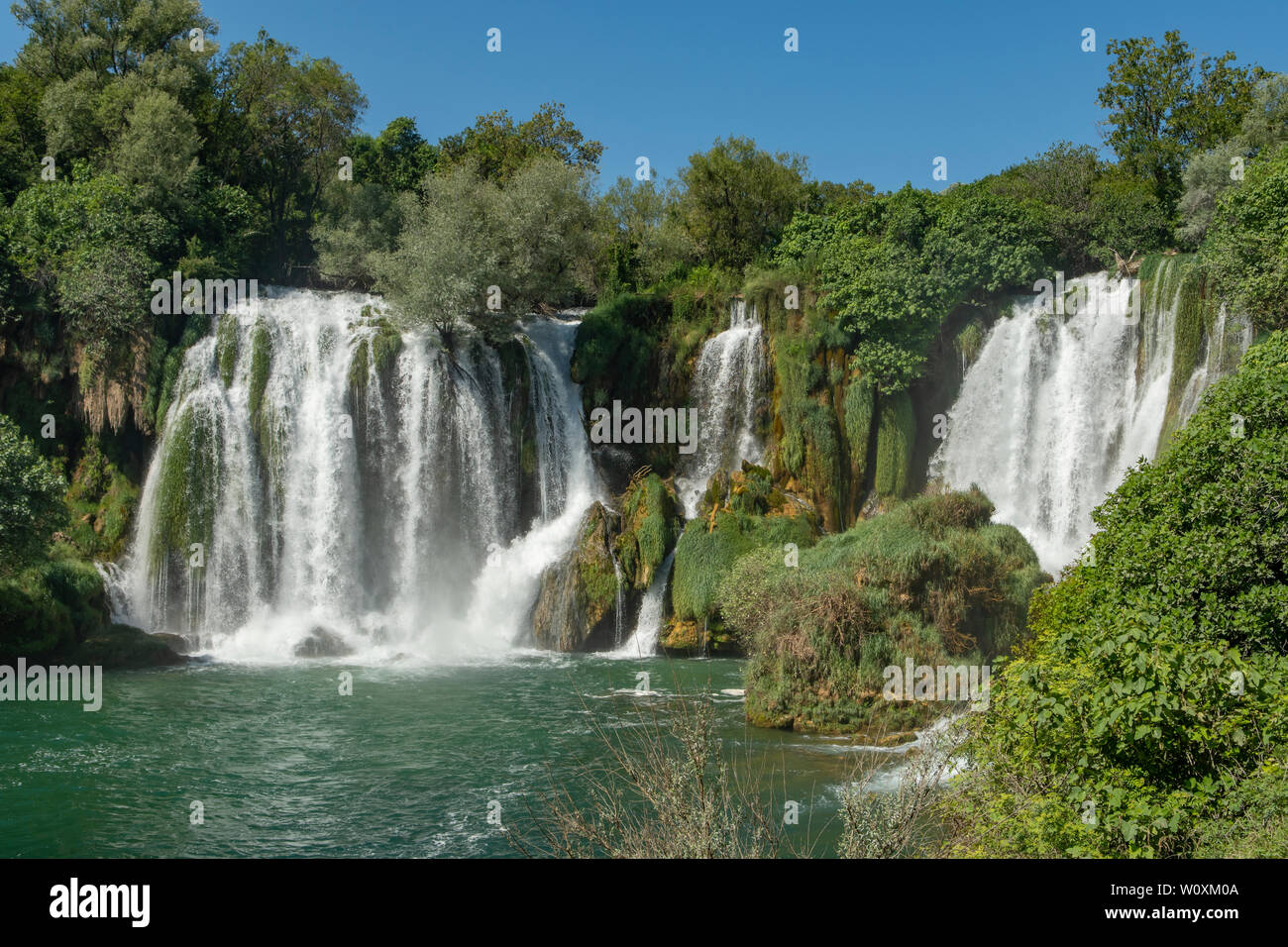 Kravice Waterfalls, Bosnia-Herzegovina Stock Photo