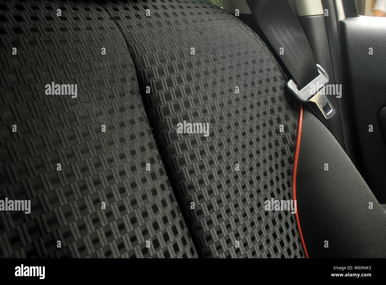 How to lock the car belt.car accessories and parts Stock Photo Alamy