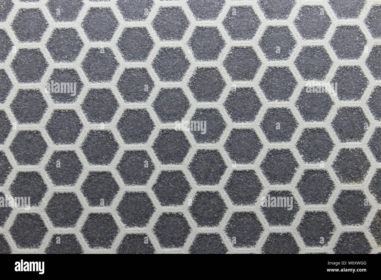 White hexagon abstract background I Stock Photo