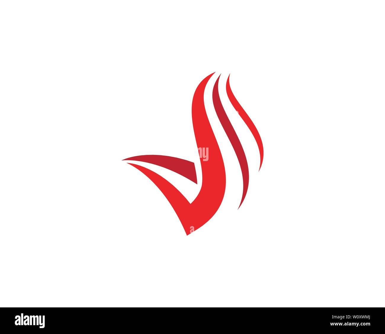flame icon fire vector design template Stock Vector Image & Art - Alamy