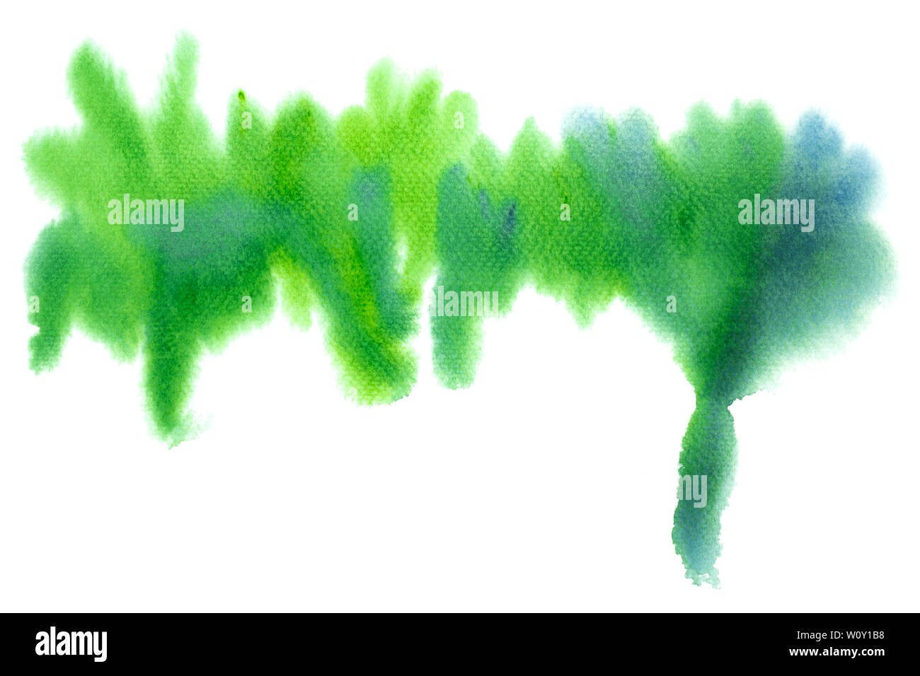 Abstract water colorful painting. Pastel color illustration concept ...