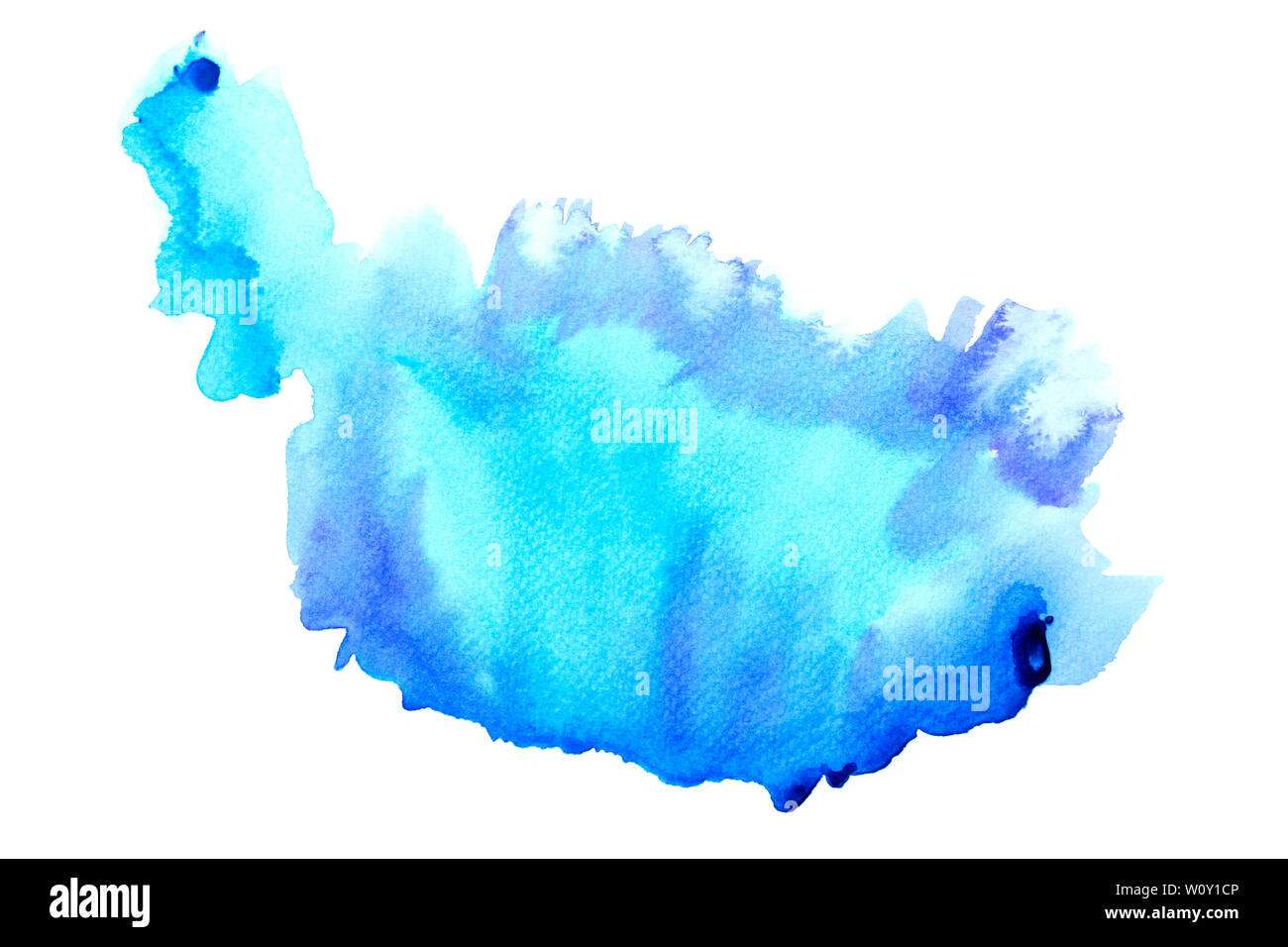 Abstract water colorful painting. Pastel color illustration concept ...