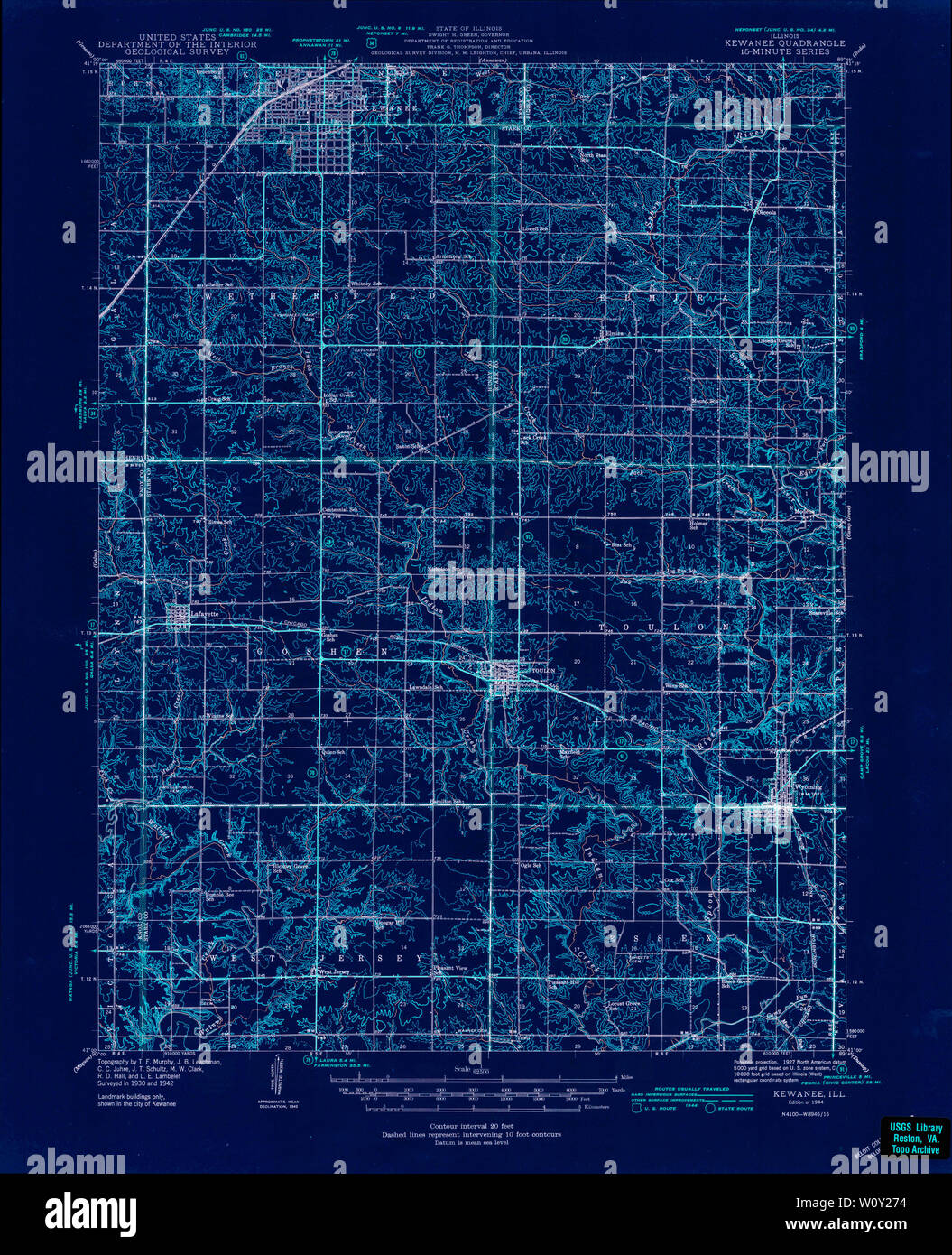 Kewanee map hires stock photography and images Alamy