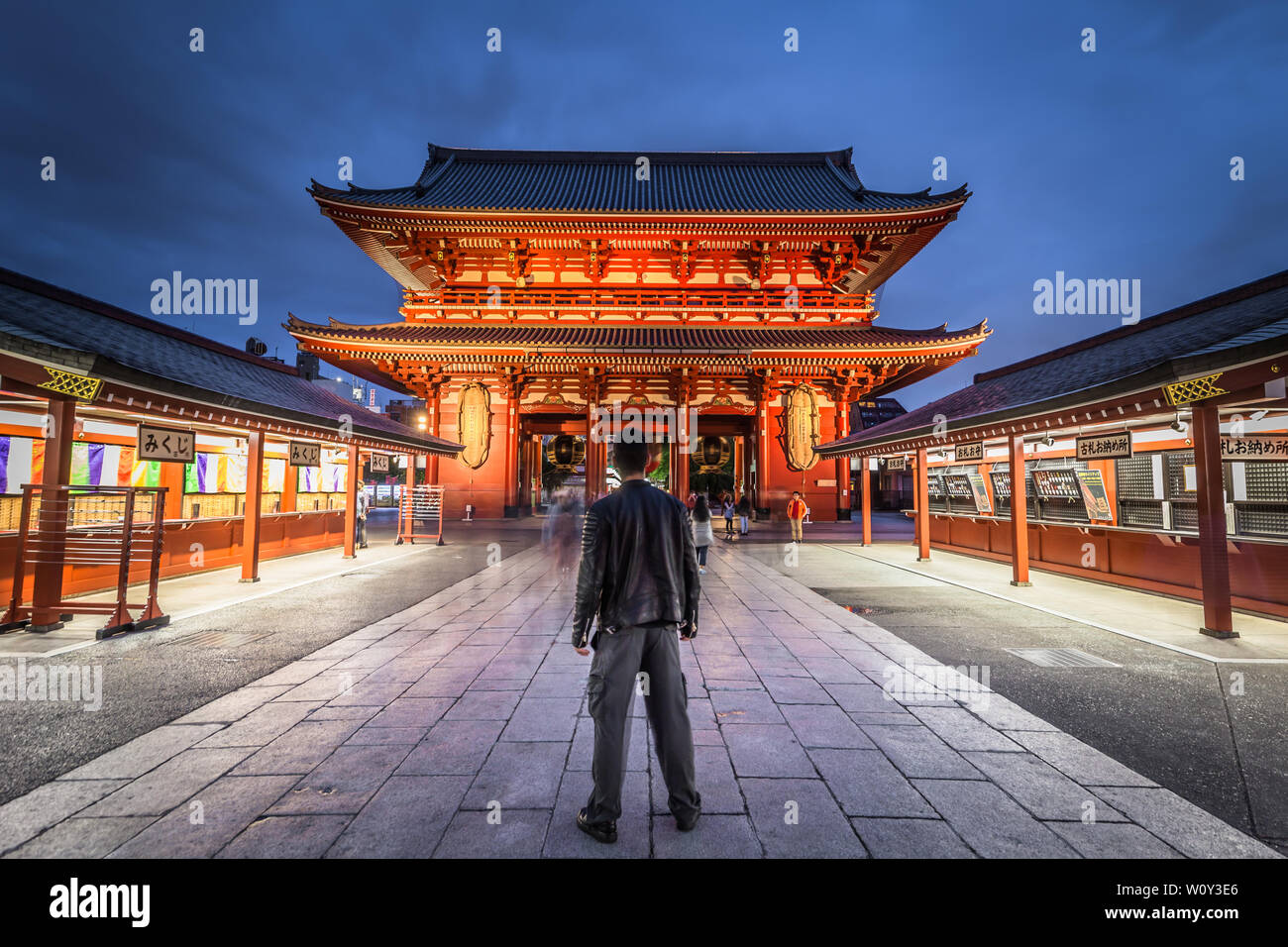 Beautiful asakusa temple tokyo hi-res stock photography and images - Alamy