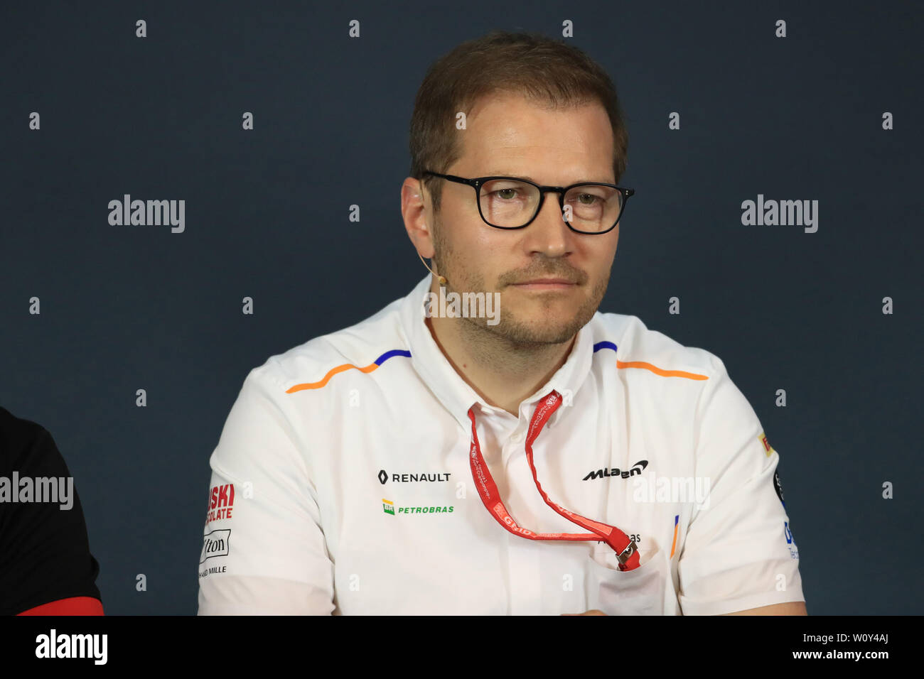 Red Bull Ring Spielberg Austria 28th June 2019 Fia Formula 1