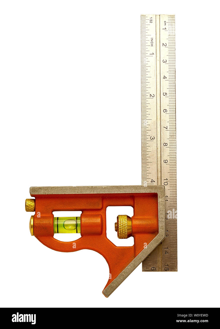 The metal measuring tool Stock Photo Alamy