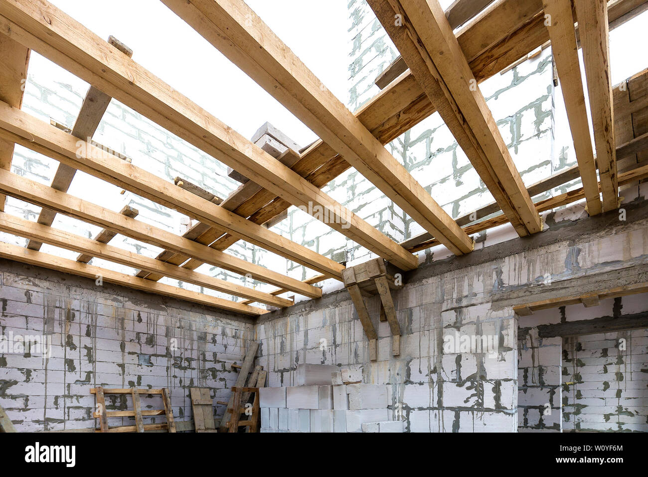 House Room Interior Under Construction And Renovation Energy