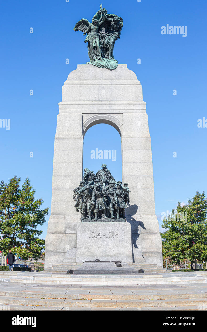 National War Memorial, Ottawa, Canada Stock Photo