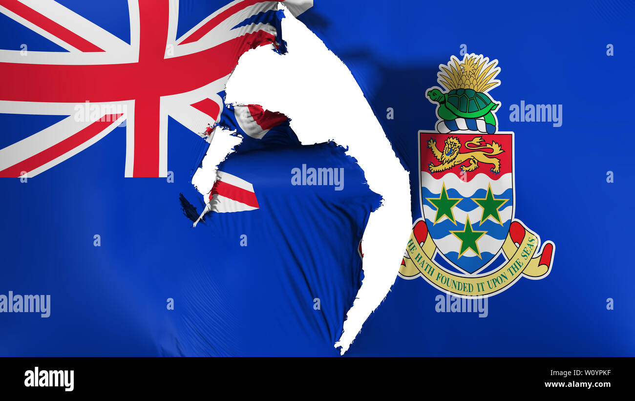 White cayman islands flag hi-res stock photography and images - Alamy