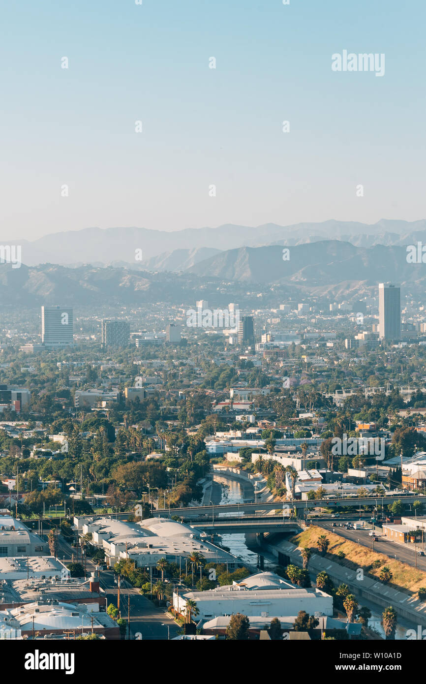 View from Baldwin Hills Scenic Overlook, in Los Angeles, California