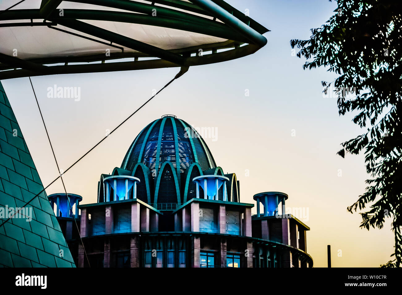 Singapore - Jun 10, 2019: The green building hotel within Resorts World ...