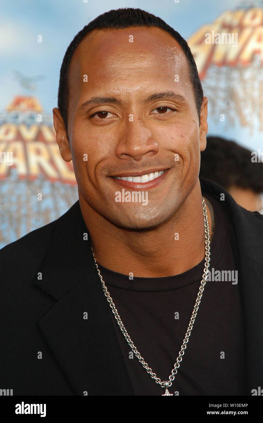 Dwayne Johnson at the 2005 MTV Movie Awards Arrivals held at the Shrine Auditorium in Los Angeles CA. The event took place on Saturday June 4 2005. Photo by SBM