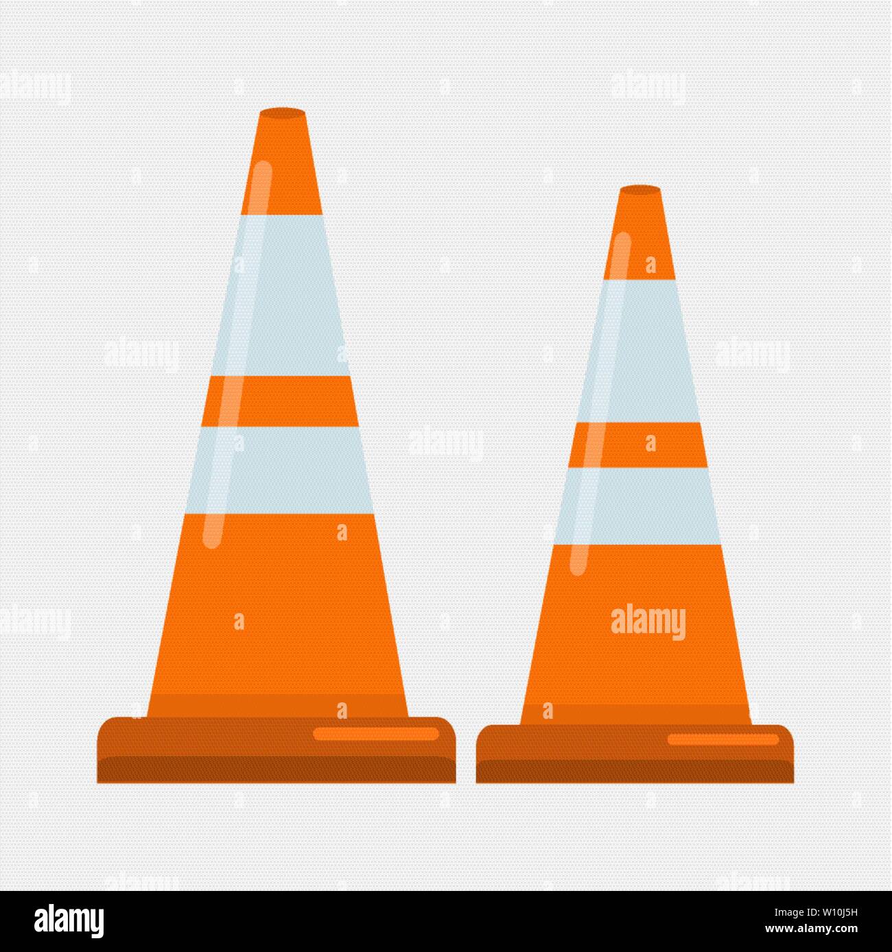 traffic cone vector illustration Stock Vector Image & Art Alamy