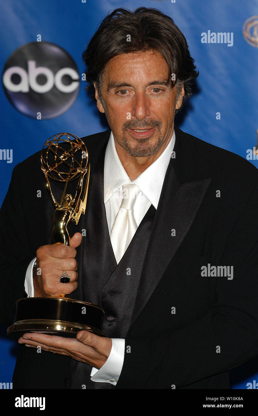 Al Pacino at The 56th Annual Primetime Emmy Awards - Press Room held at ...