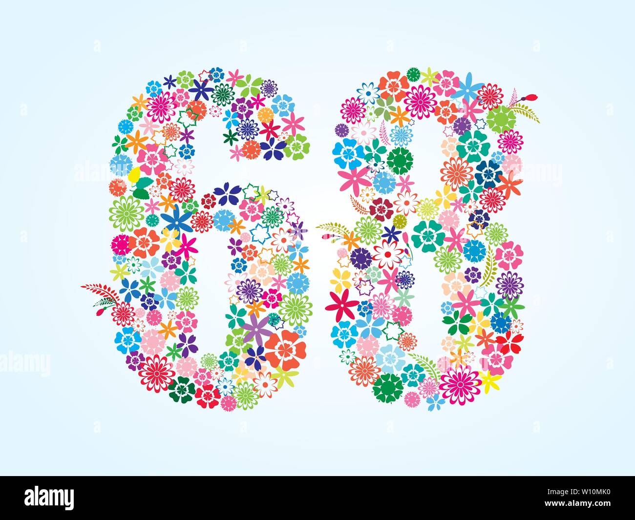 68 6 Stock Vector Images - Alamy