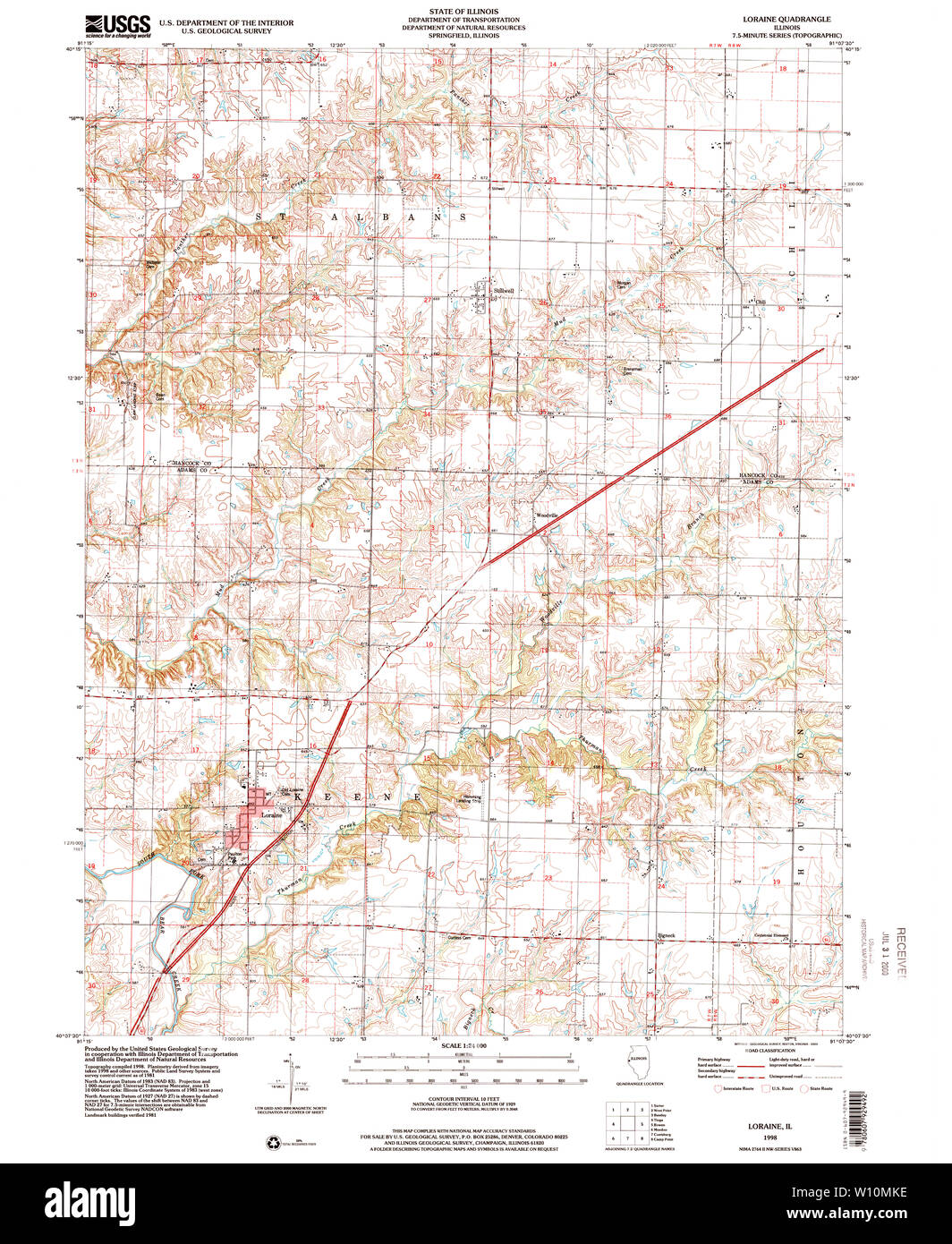 Map of loraine hires stock photography and images Alamy
