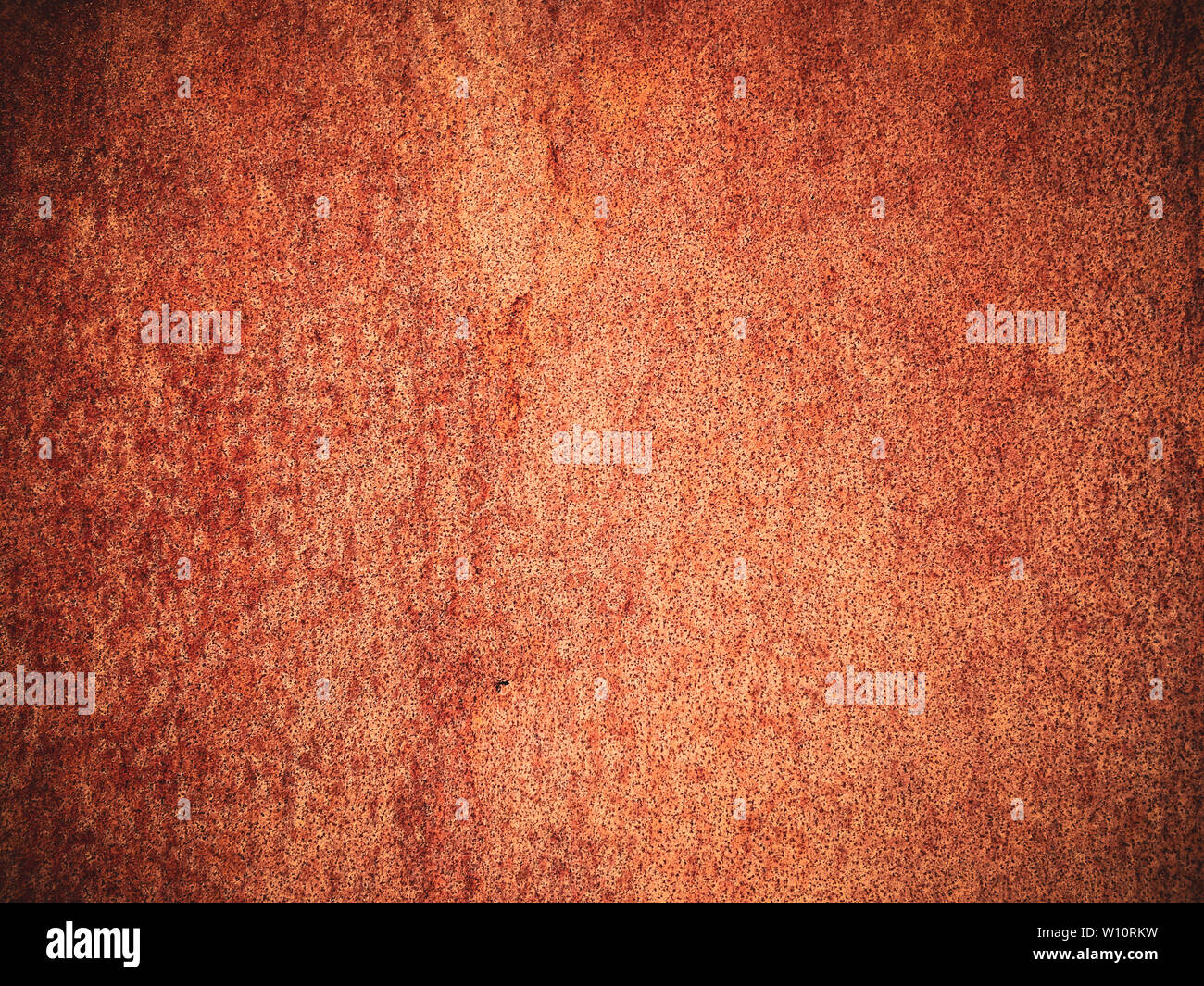 old rusting with peeling paint metal blank designer background Stock ...